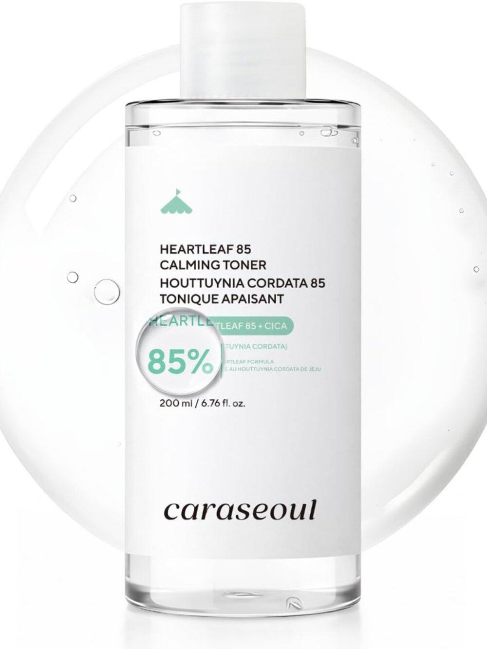 Caraseoul Heartleaf 85 Calming Toner (200 ml / 6.76 fl. oz)